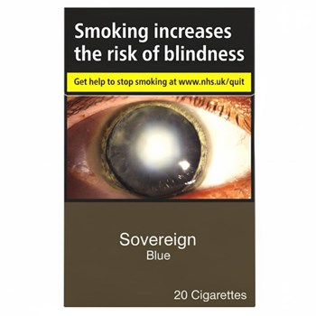 Sovereign Blue 20 Cigarettes