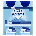 Aptamil 1 First Baby Milk Formula Multipack from Birth 4 x 200ml
