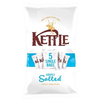 KETTLE Chips Lightly Salted Multipack 5 x 30g (150g)
