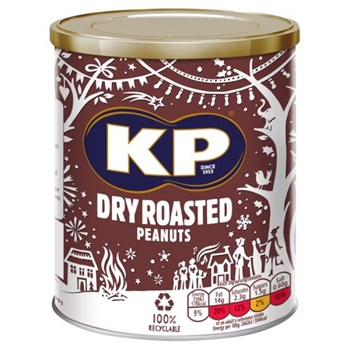 KP Dry Roasted Peanuts Tin 375g