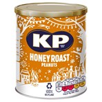 KP Nuts Honey Roast Peanuts Tin 375g