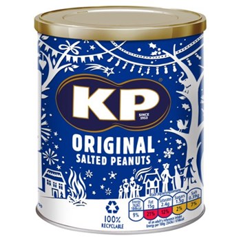 KP Original Salted Peanuts Tin 375g