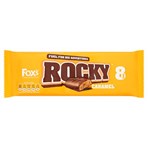 Fox's Rocky 8 Caramel Bars 169g