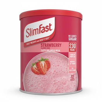 SlimFast Strawberry Flavour Shake 438g