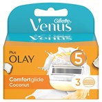 Venus Comfortglide Coconut plus Olay Razor Blades x3