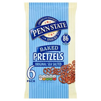 Penn State Sea Salted Multipack Pretzels 6 Pack