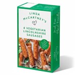 Linda McCartney's 6 Vegetarian Lincolnshire Sausages 300g