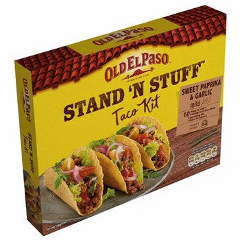 Old El Paso Stand 'N' Stuff Garlic & Paprika Taco Kit 312g