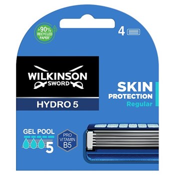 Wilkinson Sword Hydro 5 Skin Protection Men's Razor Blade Refills x 4