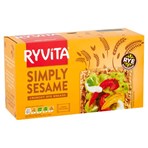 Ryvita Simply Sesame Crunchy Rye Crispbreads 6x42g (250g)