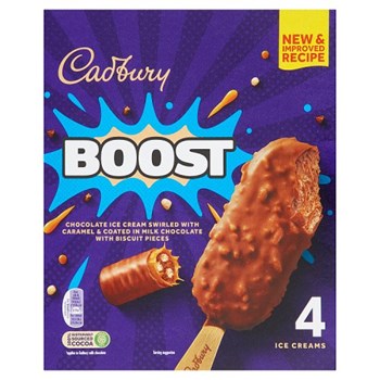 Cadbury Boost Ice Cream 4 x 90ml
