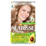 Garnier Nutrisse 8 Blonde Permanent Hair Dye