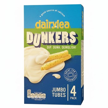 Dairylea Dunkers Jumbo Tubes Cheese Snacks 4x45g