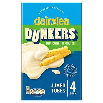 Dairylea Dunkers Jumbo Tubes Cheese Snacks 4x45g