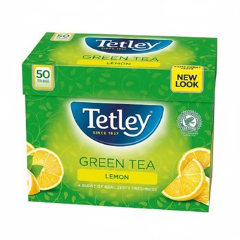 Tetley Green Tea Lemon Tea Bags x50