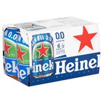 Heineken 0.0 Alcohol Free Lager 6 x 330ml