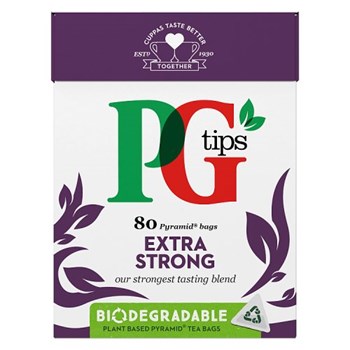 PG tips Extra Strong Tea Bags 80