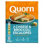 Quorn Cheese & Broccoli Escalope 2 Pack 240g