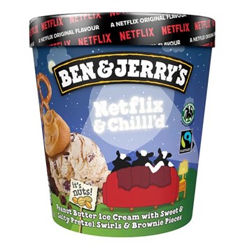 Ben & Jerry's Netflix & Chilll'd Ice Cream 465 ml