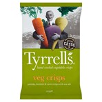 Tyrrells Sea Salted Veg Sharing Crisps 125g