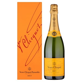 Veuve Clicquot Yellow Label Brut Champagne 75cl (Gift Boxed)