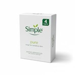 Simple Pure Soap for Sensitive Skin 4 x 125g