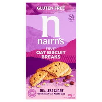Nairn's Fruit Oat Biscuit Breaks 160g