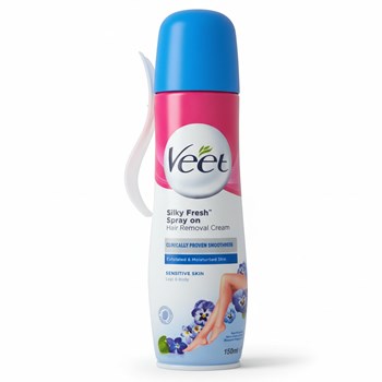 Veet Silky Fresh Spray On Hair Removal Cream 150ml