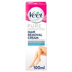 Veet Pure Hair Removal Cream Legs and Body Sensitive Skin 100ml