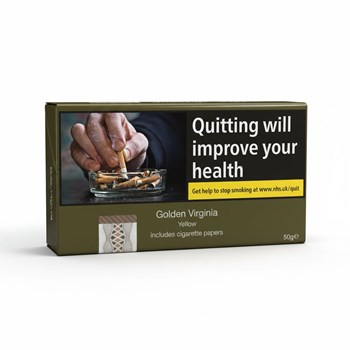 Golden Virginia Yellow Includes Cigarette Papers 50g