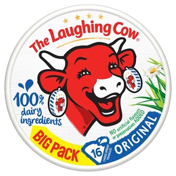 The Laughing Cow Original Cheese Spread 16 Triangles 267g