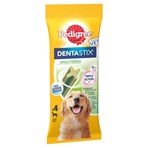 Pedigree Dentastix Fresh Adult Large Dog Treats 4 x Dental Sticks 154g