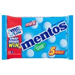 Mentos Chewy Dragees Mint Rolls 5 x 38g