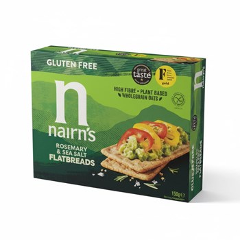 Nairn's Rosemary & Sea Salt Flatbreads 150g