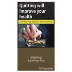 Sterling Superkings Blue 20 Cigarettes