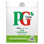 PG tips Original Biodegradable Tea Bags 240