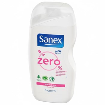 Sanex Zero % Sensitive Skin Shower Gel 450ml
