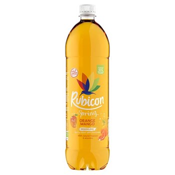 Rubicon Spring Orange Mango Flavoured Sparkling Spring Water 1.5L