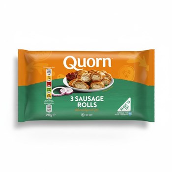 Quorn 3 Sausage Rolls 210g