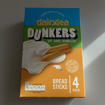 Dairylea Dunkers Breadsticks 4 Pack 188g