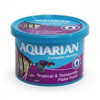 Aquarian Tropical Fish Food Flakes 50g