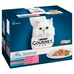 Gourmet Perle Cat Food Pouches Ocean Delicacies 12x85g