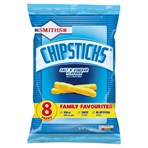 Smiths Chipsticks Salt & Vinegar Multipack Snacks 8x17g