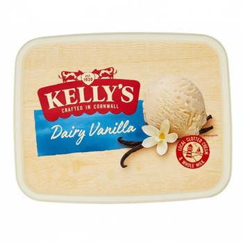 Kelly's Cornish Dairy Vanilla Ice Cream 2 ltr