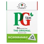 PG tips Original Biodegradable Tea Bags 80