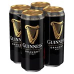 Guinness Draught Stout Beer 4 x 440ml Can