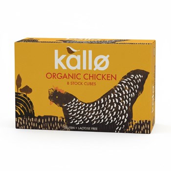 Kallo Organic Chicken Stock Cubes 8 x 11g
