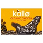 Kallo Organic Chicken Stock Cubes 8 x 11g