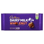 Cadbury Dairy Milk Wholenut Chocolate Bar 200g