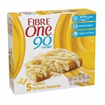 Fibre One 90 Calorie Lemon Drizzle Squares 5 x 24g (120g)